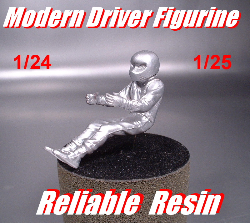 Modern Driver Figurine