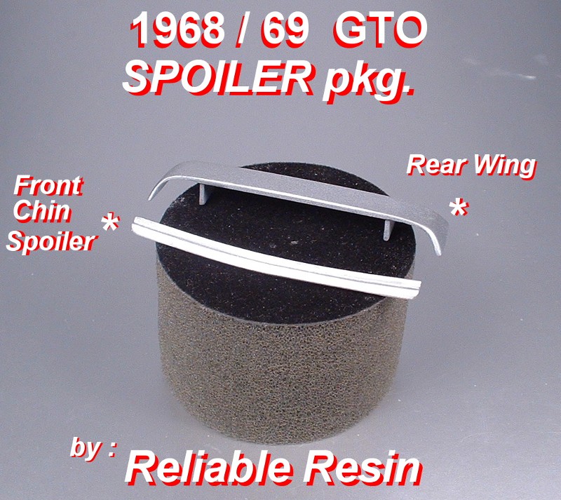 1968 / 69 GTO Spoiler pkg - Click Image to Close