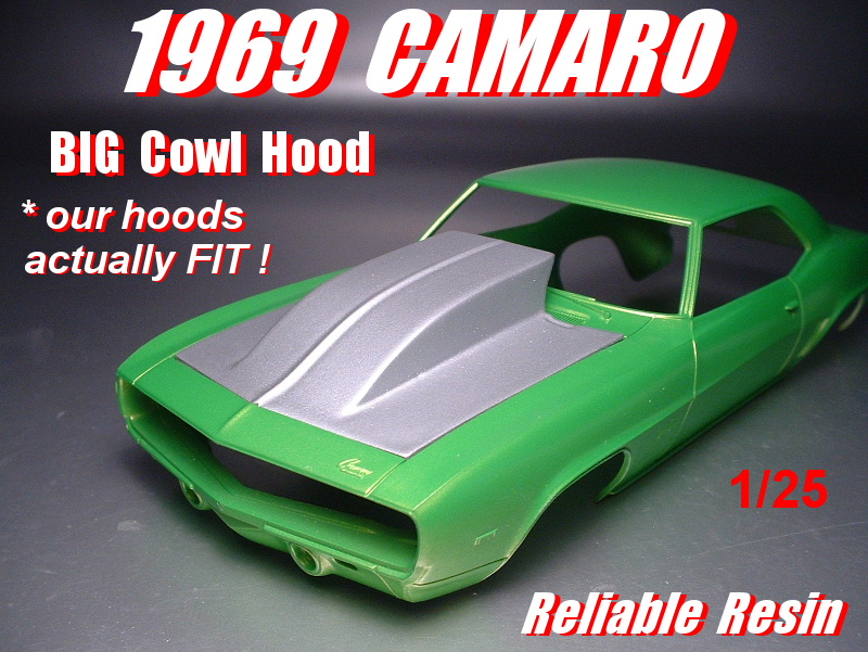 69 CAMARO COWL HOOD - Click Image to Close