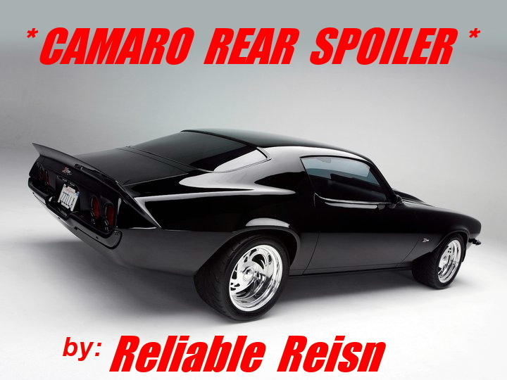 70 / 73 Camaro T/A Rear Spoiler - Click Image to Close