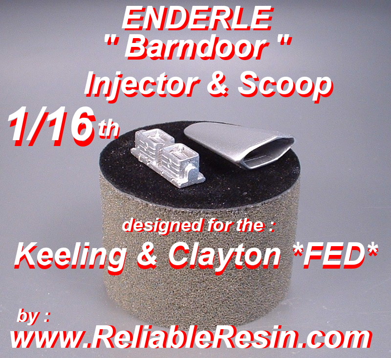 Enderle "Barn door" Injector / Scoop - Click Image to Close