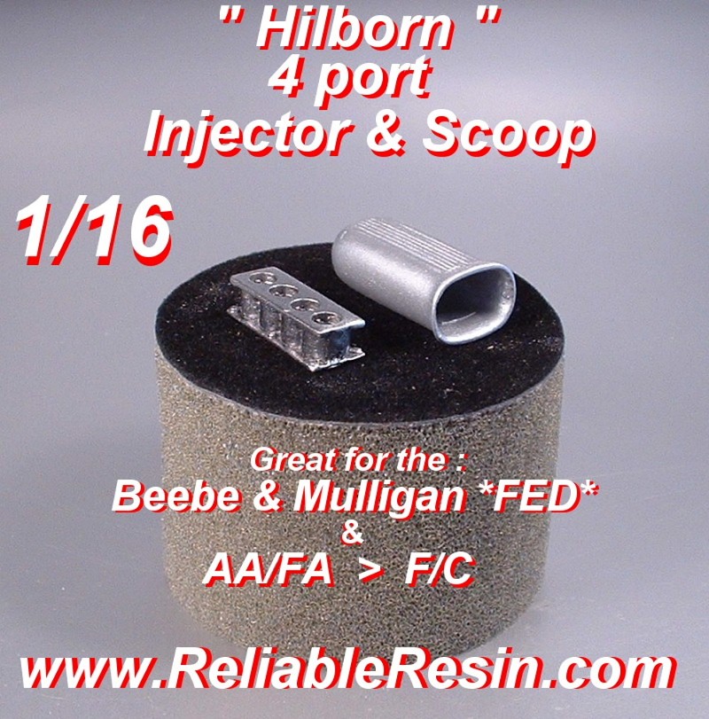 Hilborn 4 Port Injector & Scoop - Click Image to Close