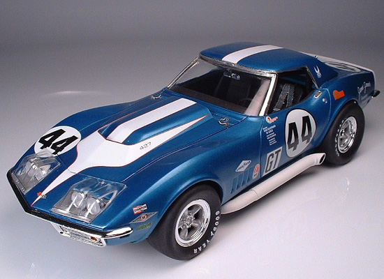 1968 Corvette Sunray DX and AIR James Garner Racer - Click Image to Close