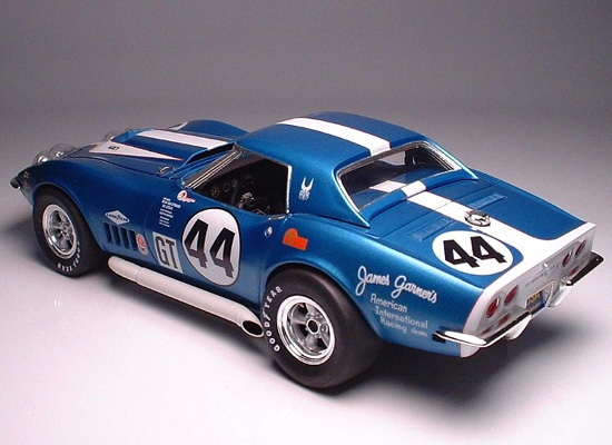 1968 Corvette Sunray DX and AIR James Garner Racer - Click Image to Close
