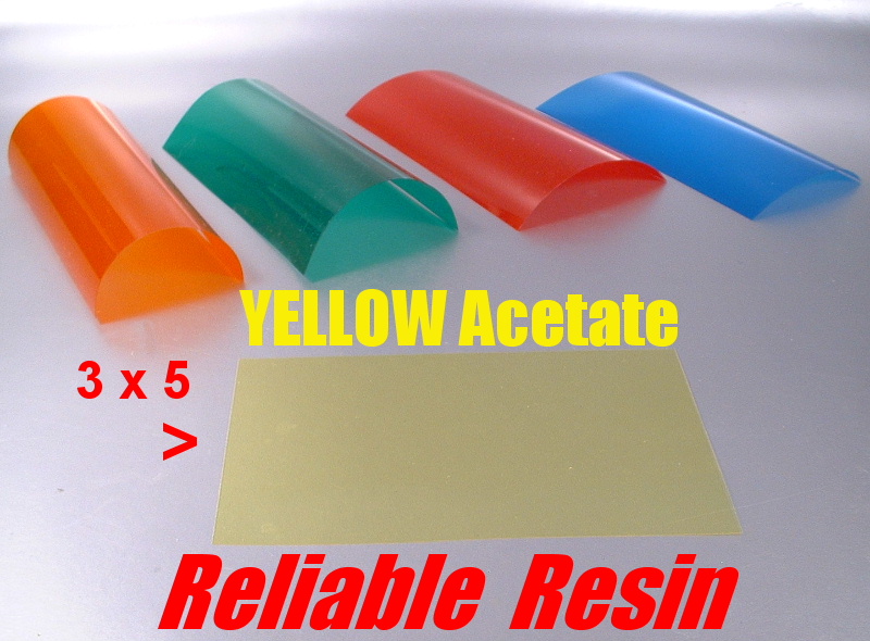 YELLOW ACETATE - Click Image to Close