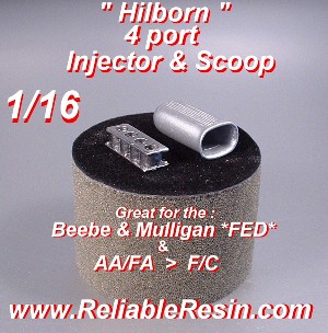 Hilborn 4 Port Injector & Scoop