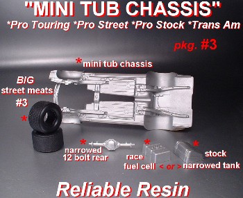 Minitub Chassis pkg # 3