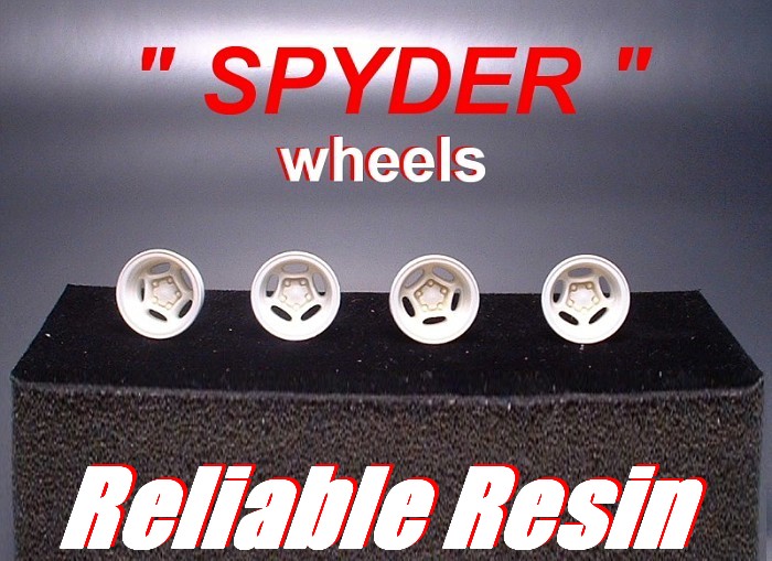 SPYDER WHEELS by Reliable Resin. - Click Image to Close