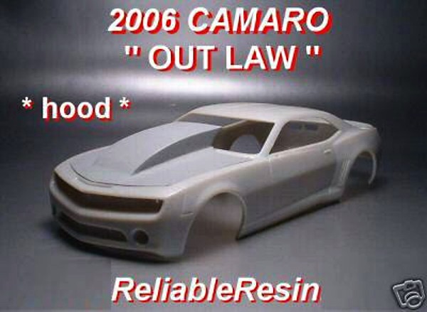 2006 CAMARO OUT LAW HOOD - Click Image to Close