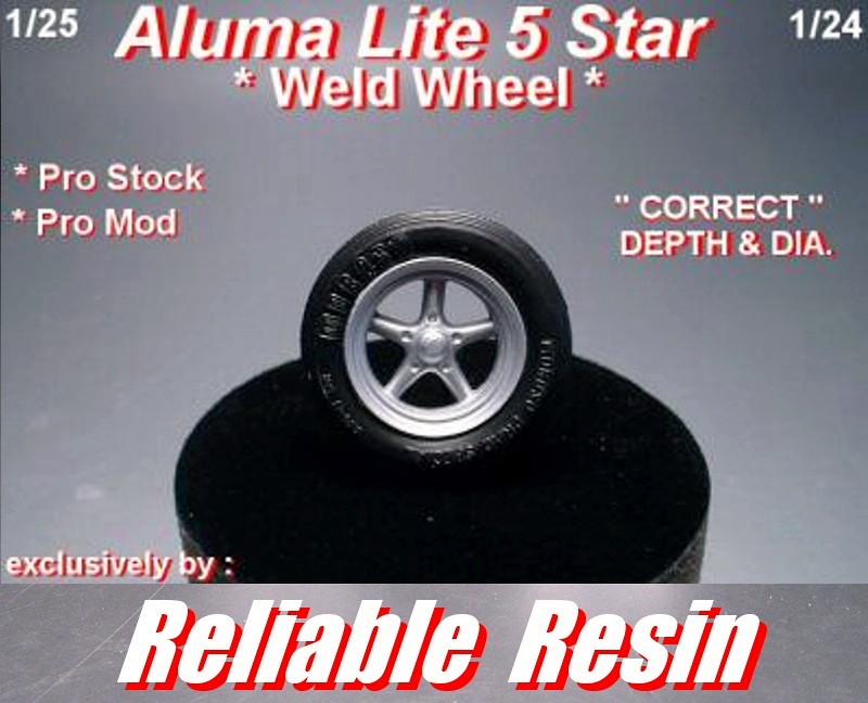 Aluma Lite 5 Star Weld Wheel - Click Image to Close