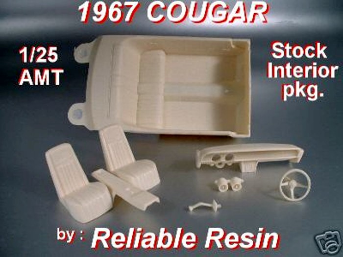 1967/68 Cougar Complete Interior Package - Click Image to Close