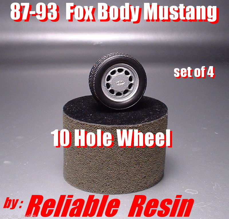 87-93 Fox Body Mustang 10 Hole Wheels - Click Image to Close