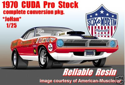 Conversion Kit: 1970 Barracuda Pro Stock
