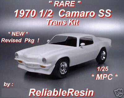 Rare "MPC" 70 1/2 Camaro SS FULL FRONT BUMPER